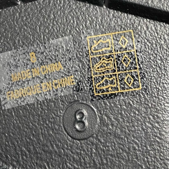 Jeffrey Campbell Chelsea Platform Lug Sole Rain Boot Black Womens 8 9 10 NEW - Picture 12 of 13